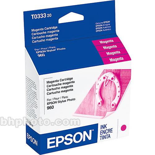 Epson  Magenta Ink Cartridge T033320, Epson, Magenta, Ink, Cartridge, T033320, Video
