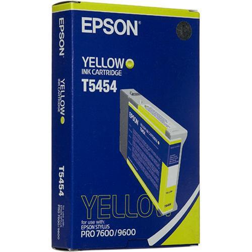 Epson Photographic Dye, Yellow Ink Cartridge for Stylus T545400