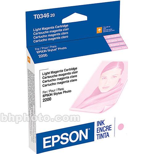 Epson UltraChrome Light Magenta Ink Cartridge T034620, Epson, UltraChrome, Light, Magenta, Ink, Cartridge, T034620,