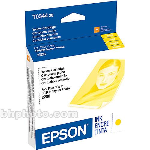 Epson  UltraChrome Yellow Ink Cartridge T034420