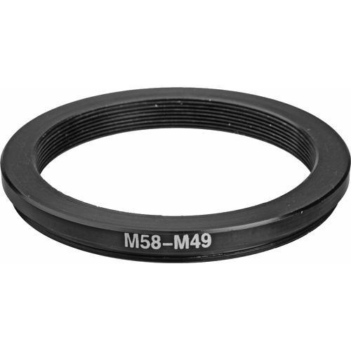 General Brand 58mm-49mm Step-Down Ring (Lens to Filter) 58-49