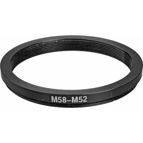 General Brand 58mm-52mm Step-Down Ring (Lens to Filter) 58-52, General, Brand, 58mm-52mm, Step-Down, Ring, Lens, to, Filter, 58-52