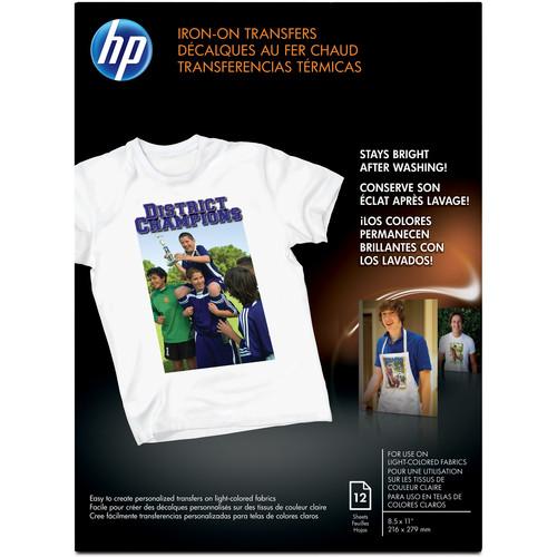 HP Iron-on Transfer Paper 8.5x11