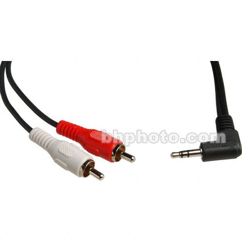 Lectrosonics Stereo Mini to 2 RCA Cable for UCR100 MC100RCA