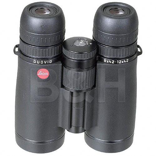 Leica  8/12X42 Duovid Binocular (Black) 40400