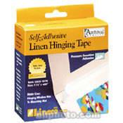 Lineco Self-Adhesive Linen Tape - Black - 1.25 x 150' L533-1056, Lineco, Self-Adhesive, Linen, Tape, Black, 1.25, x, 150', L533-1056