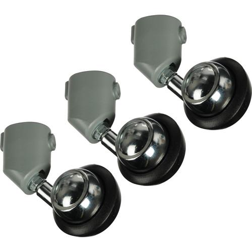 Manfrotto Casters for Light Stands - Set of Three 018, Manfrotto, Casters, Light, Stands, Set, of, Three, 018,