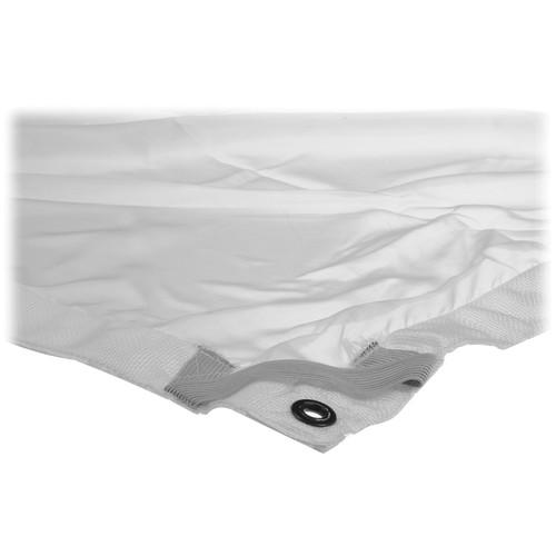 Matthews 6x6' Overhead Fabric - White 1/4 Stop Silk 309610