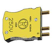 Mole-Richardson 60 Amp 250 Volt 3-Pin Plug MC264G, Mole-Richardson, 60, Amp, 250, Volt, 3-Pin, Plug, MC264G,