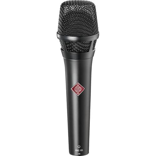 Neumann KMS 105 - Live Vocal Condenser Microphone KMS 105 BK, Neumann, KMS, 105, Live, Vocal, Condenser, Microphone, KMS, 105, BK,
