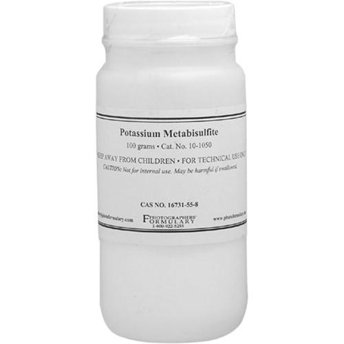 Photographers' Formulary Potassium Metabisulfite - 10-1050 100G, Photographers', Formulary, Potassium, Metabisulfite, 10-1050, 100G
