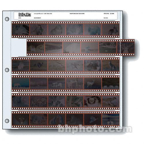 Print File Archival Storage Page for Negatives, 35mm - 010-0050