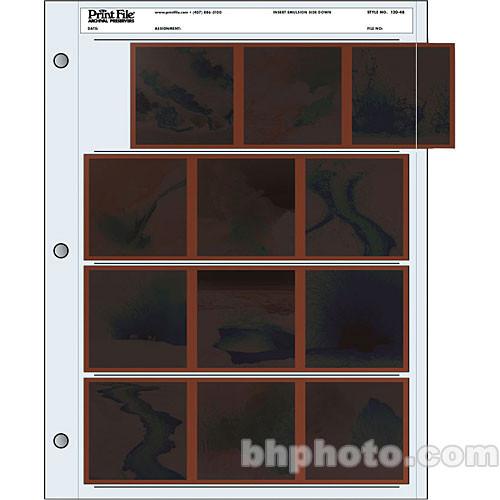 Print File Archival Storage Page for Negatives, 6x6cm - 020-0180