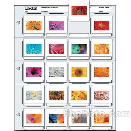 Print File Archival Storage Page for Slides, 35mm 050-0265, Print, File, Archival, Storage, Page, Slides, 35mm, 050-0265,