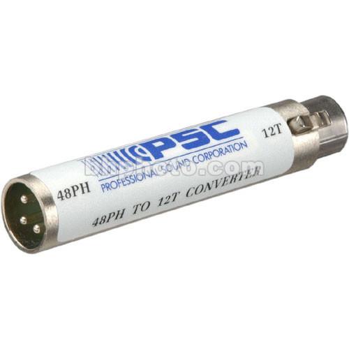 PSC A4812 48V to 12T In-Line Barrel Adapter FPSC0010A