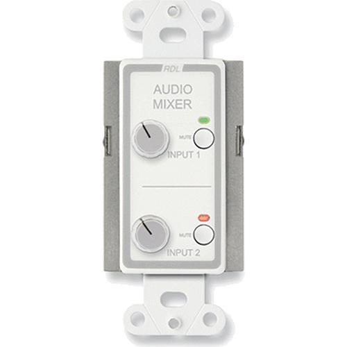 RDL D-RC2M Audio Mixing Remote Control with Muting (White)