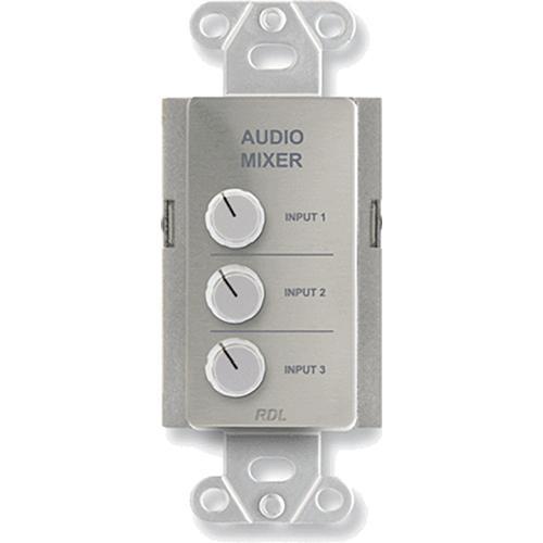 RDL DS-RC3 Audio Mixing Remote Control (Stainless Steel) DS-RC3, RDL, DS-RC3, Audio, Mixing, Remote, Control, Stainless, Steel, DS-RC3