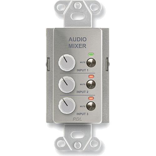 RDL DS-RC3M Audio Mixing Remote Control with Muting DS-RC3M