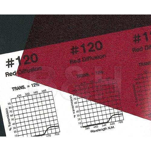 Rosco #120 Filter - Red Diffusion - 20x24