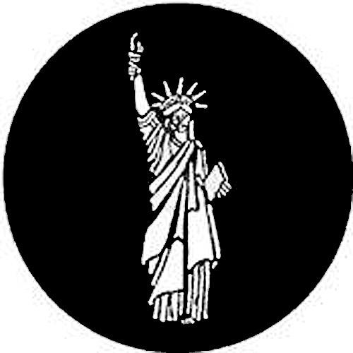 Rosco Steel Gobo #7307 - Statue of Liberty 250773070860, Rosco, Steel, Gobo, #7307, Statue, of, Liberty, 250773070860,