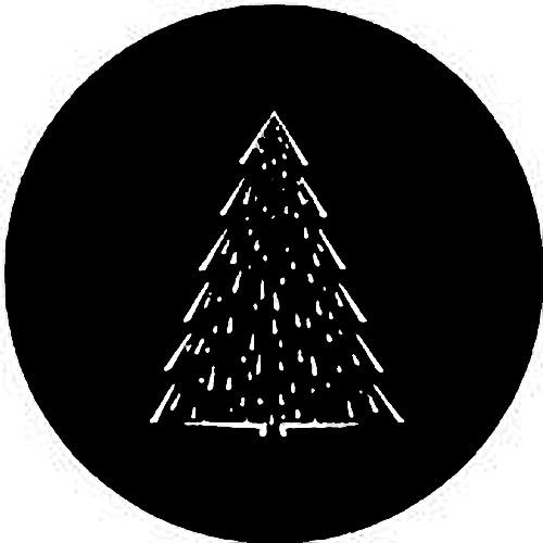 Rosco Steel Gobo #7363 - Christmas Tree C 250736330860, Rosco, Steel, Gobo, #7363, Christmas, Tree, C, 250736330860,