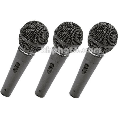 Samson R11 Dynamic Vocal Microphone (3 Pack) SAR11, Samson, R11, Dynamic, Vocal, Microphone, 3, Pack, SAR11,