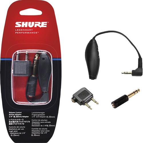 Shure EAADPT-KIT Headphone Adapter and Volume Control EAADPT-KIT, Shure, EAADPT-KIT, Headphone, Adapter, Volume, Control, EAADPT-KIT