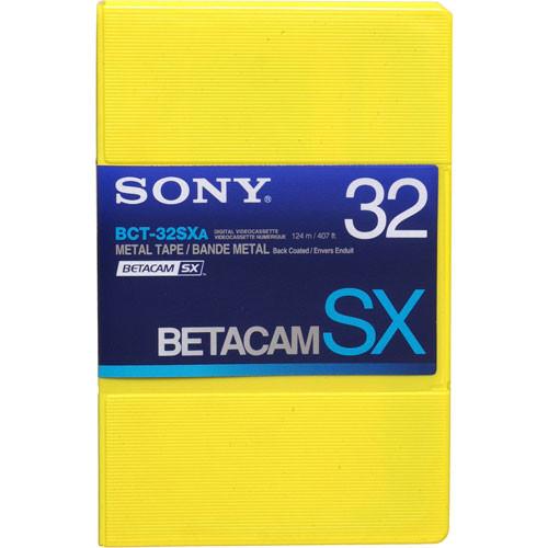 Sony  BCT-32SXA Betacam SX Cassette BCT32SXA, Sony, BCT-32SXA, Betacam, SX, Cassette, BCT32SXA, Video