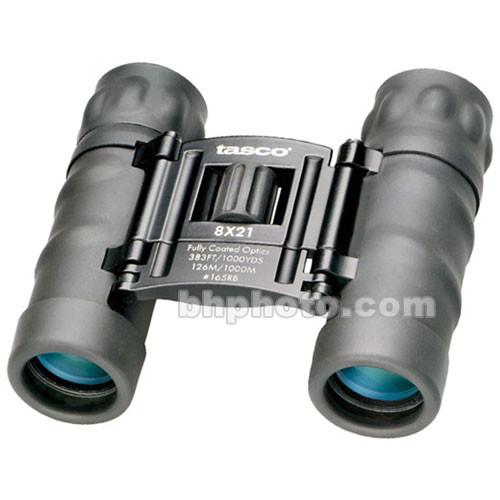 Tasco  8x21 Essentials Binocular (Black) 165RB