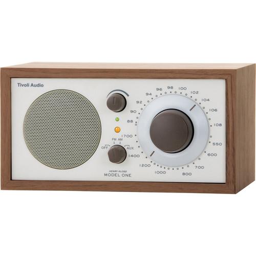 Tivoli Model One AM/FM Table Radio (Beige / Walnut) M1CLA, Tivoli, Model, One, AM/FM, Table, Radio, Beige, /, Walnut, M1CLA,