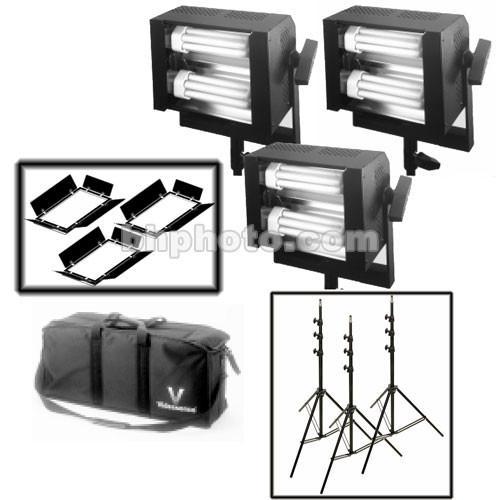 Videssence Baby Base Fluorescent 3 Light Kit - KB3084-SB-OB