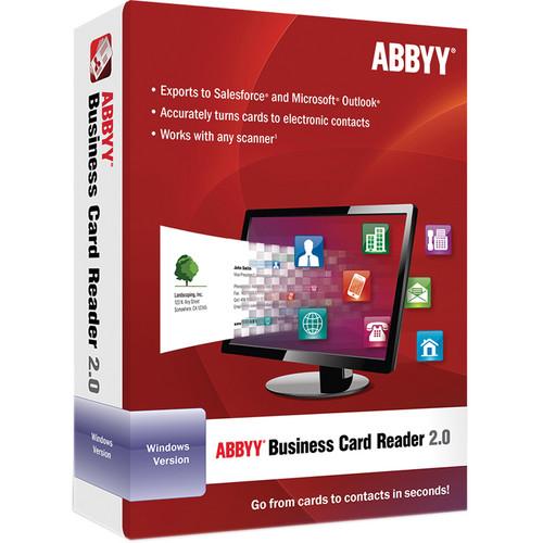 ABBYY Business Card Reader 2.0 for Windows FRLBCRDFW2XE, ABBYY, Business, Card, Reader, 2.0, Windows, FRLBCRDFW2XE,