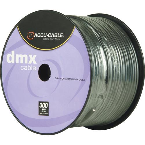 American DJ Accu-Cable 5-Conductor DMX Cable Spool AC5CDMX300, American, DJ, Accu-Cable, 5-Conductor, DMX, Cable, Spool, AC5CDMX300