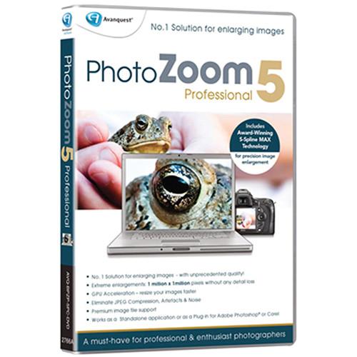 Avanquest  PhotoZoom Pro 5 for Windows PZOOM5WIN