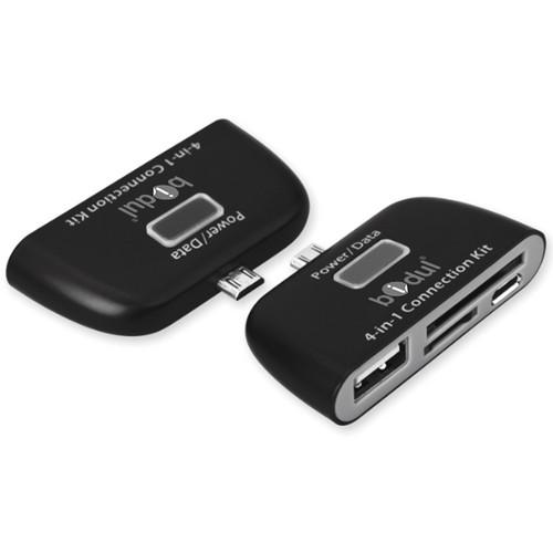 Bidul & Co. 4-In-1 Card Reader for Android A-USBHUB GS 4IN1, Bidul, Co., 4-In-1, Card, Reader, Android, A-USBHUB, GS, 4IN1,