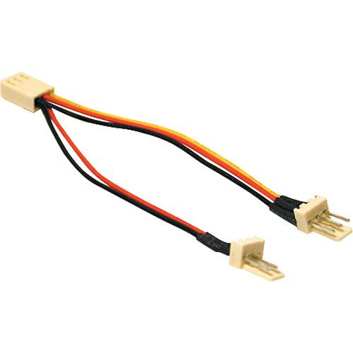 C2G  3-Pin Fan Power Y-Cable (4