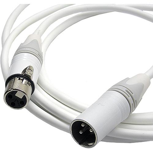 Canare Starquad XLRF-XLRM Cable (White, 40') CAXMXF040WW, Canare, Starquad, XLRF-XLRM, Cable, White, 40', CAXMXF040WW,