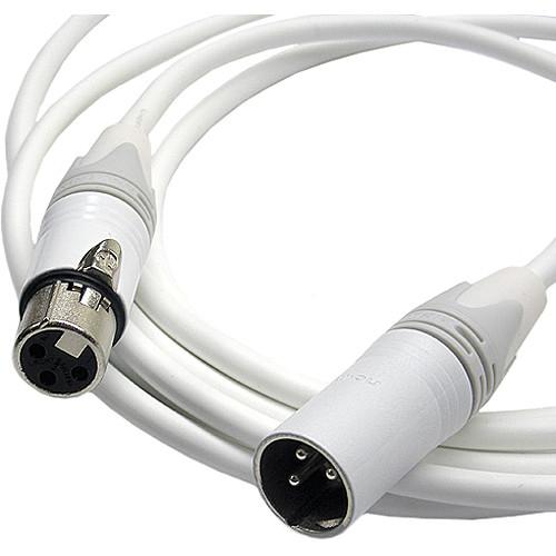 Canare Starquad XLRF-XLRM Cable (White, 75') CAXMXF075WW, Canare, Starquad, XLRF-XLRM, Cable, White, 75', CAXMXF075WW,