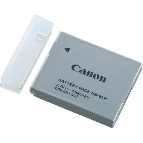 Canon NB-6LH Lithium-Ion Battery Pack (3.7V, 1,060mAh) 8724B001, Canon, NB-6LH, Lithium-Ion, Battery, Pack, 3.7V, 1,060mAh, 8724B001
