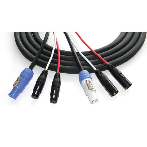 Conquest Sound Gepco RunOne 2-XLRM to 2-XLRF Cable PA2-7-150