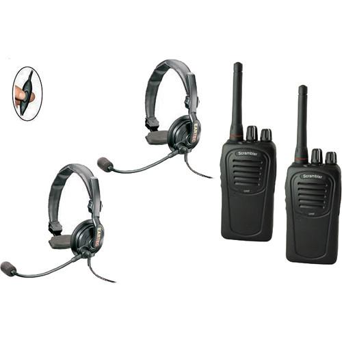 Eartec 2-User SC-1000 Two-Way Radio with Slimline SSSC2000IL