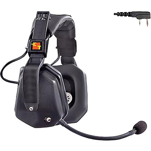 Eartec Ultra Double Headset with 2-Pin Shell Mount UDKW3300SH, Eartec, Ultra, Double, Headset, with, 2-Pin, Shell, Mount, UDKW3300SH