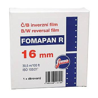 Foma Fomapan 16mm R100 B&W Single Perforated Reversal 411810