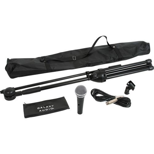 Galaxy Audio RT-66SXD Complete Microphone and Stand Kit RT-66SXD, Galaxy, Audio, RT-66SXD, Complete, Microphone, Stand, Kit, RT-66SXD
