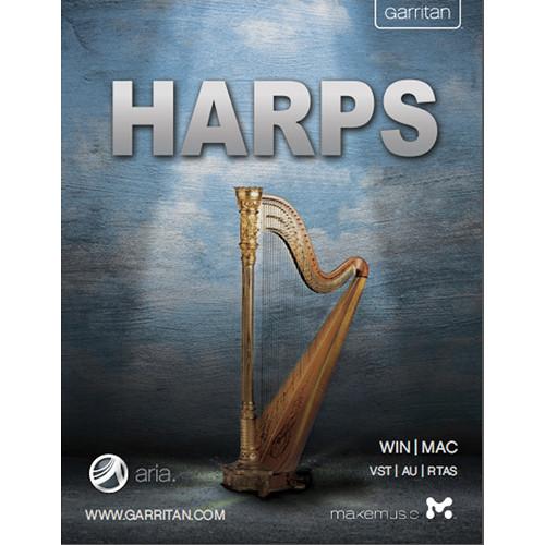 GARRITAN Harps - Virtual Instrument (Boxed) GHPDLR