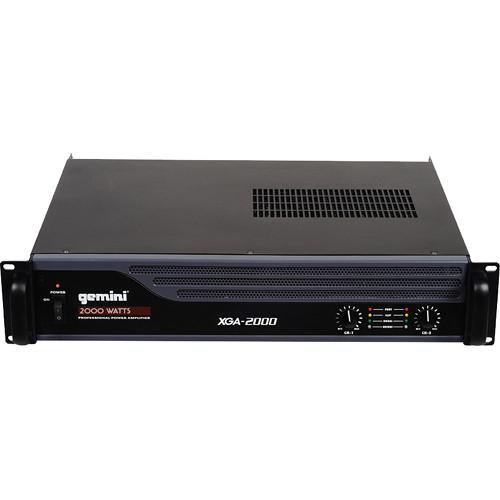 Gemini XGA-2000 Professional Power Amplifier XGA-2000, Gemini, XGA-2000, Professional, Power, Amplifier, XGA-2000,