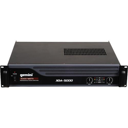 Gemini XGA-5000 Professional Power Amplifier XGA-5000, Gemini, XGA-5000, Professional, Power, Amplifier, XGA-5000,