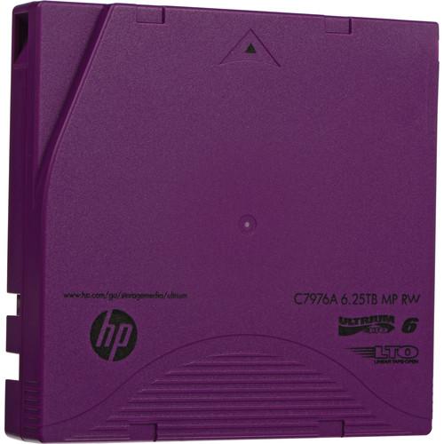 HP 6.25TB LTO-6 Ultrium RW Data Cartridge (Purple) C7976A, HP, 6.25TB, LTO-6, Ultrium, RW, Data, Cartridge, Purple, C7976A,