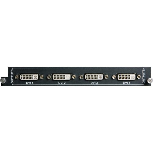 Intelix DVI-D Output Card for Card-Based Matrix Switcher FLX-DO4, Intelix, DVI-D, Output, Card, Card-Based, Matrix, Switcher, FLX-DO4