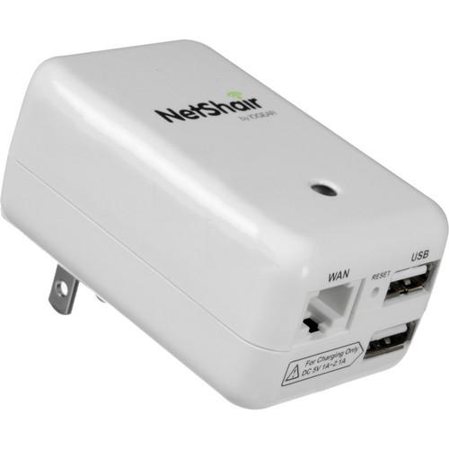 IOGEAR NetShair Link Portable Wi-Fi Router and USB Media GWRH1